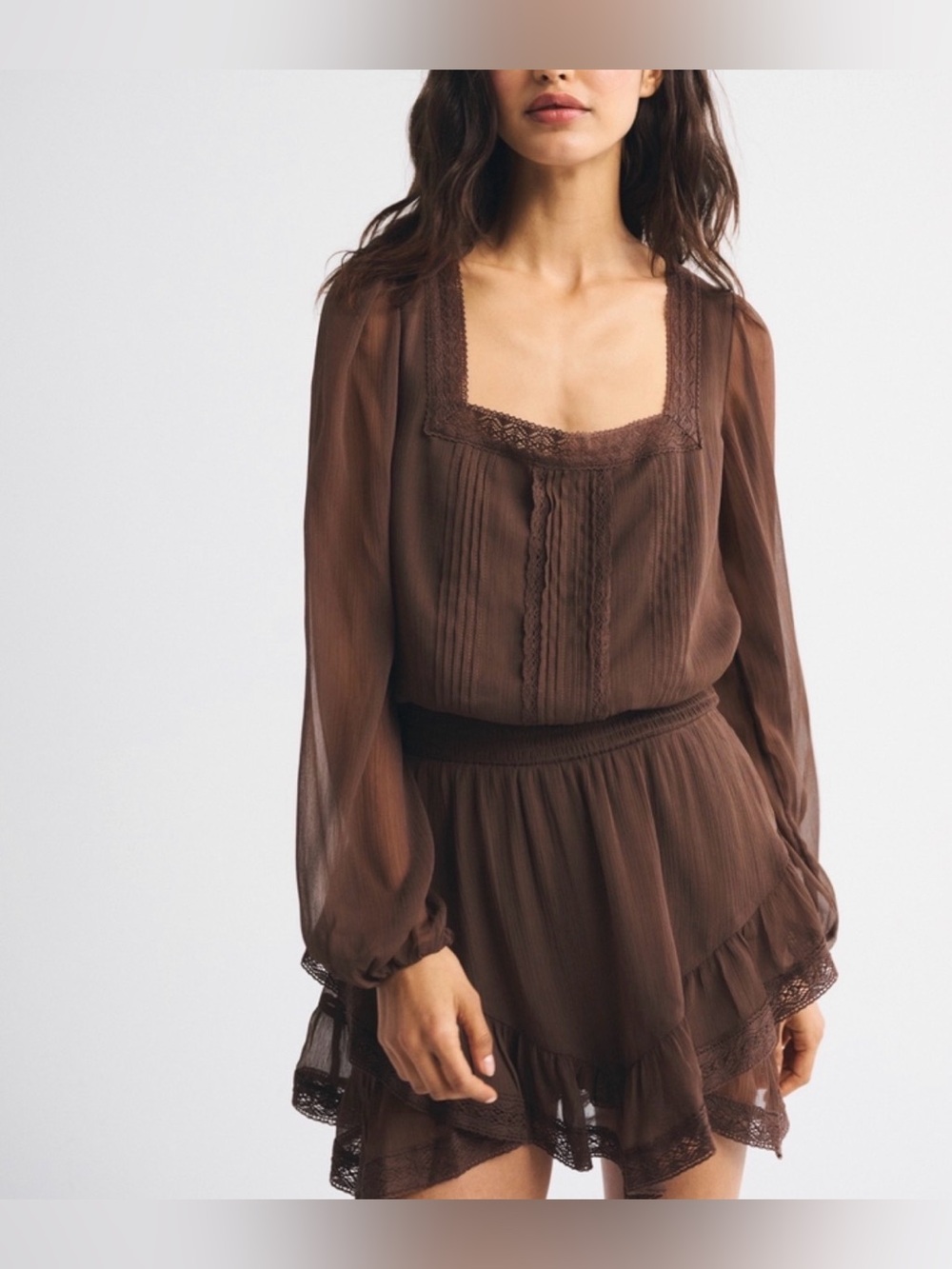 A&F Squareneck Skort Dress